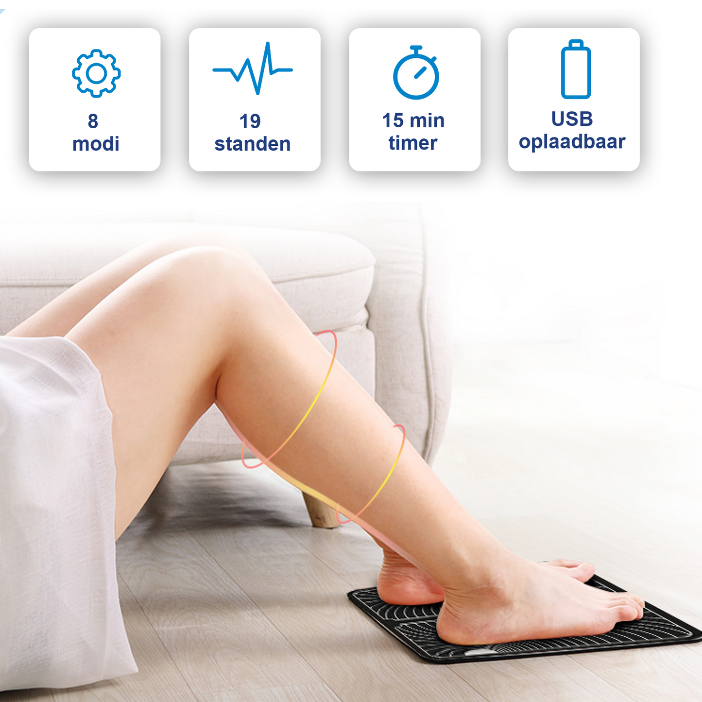 EMS Voetmassage Apparaat (19 standen)