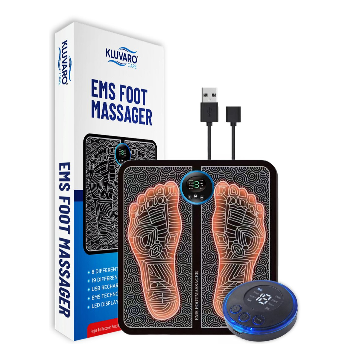 EMS Voetmassage Apparaat (19 standen)