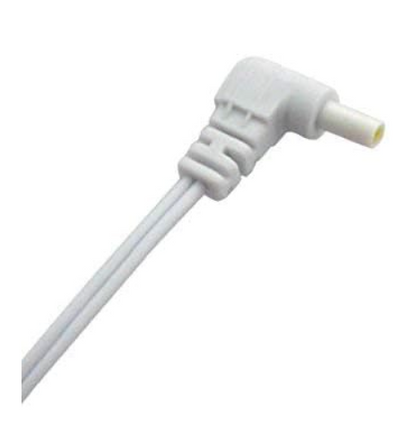 TENS/EMS Elektrodekabel 3.5mm-Knoopsluiting Set van 2