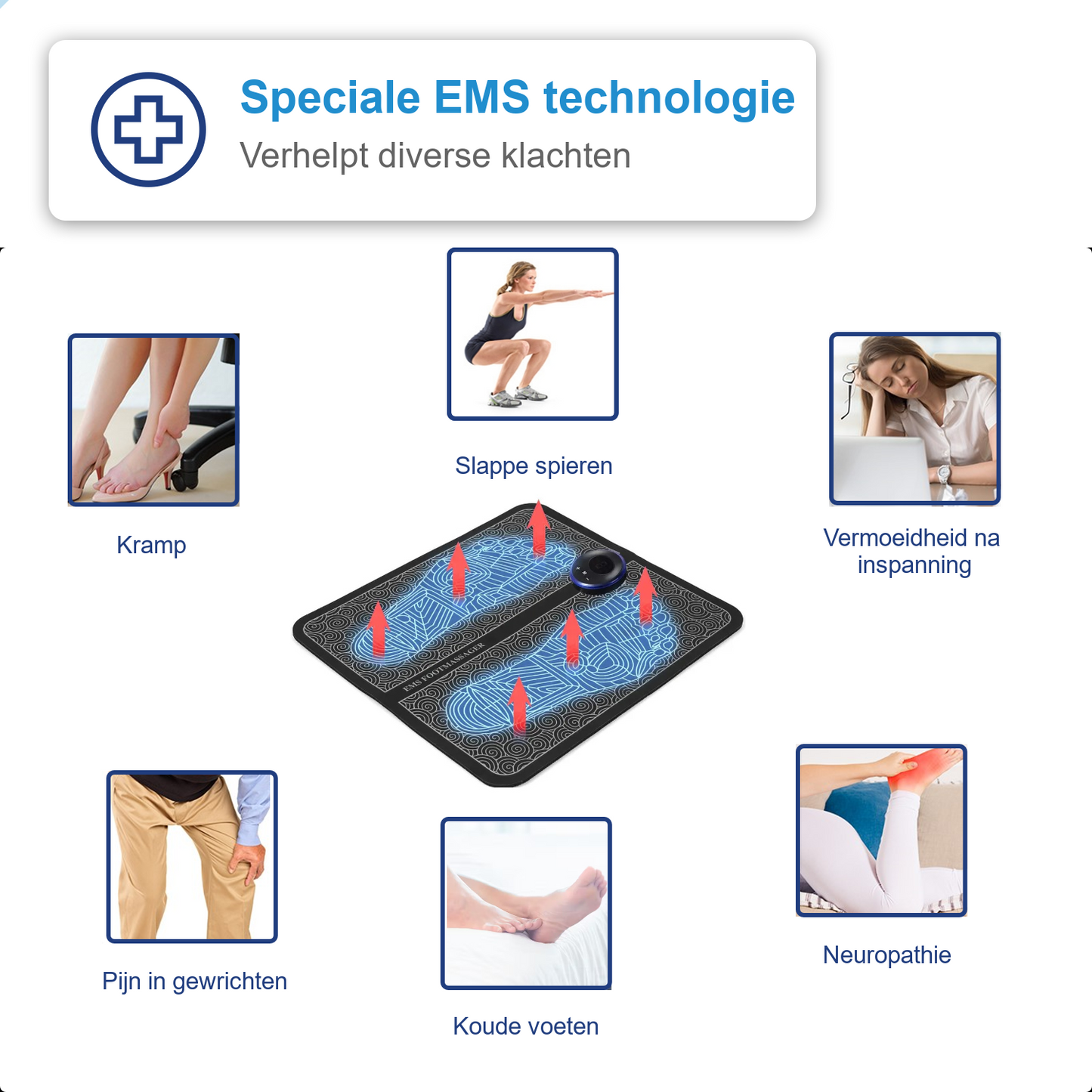EMS Voetmassage Apparaat (19 standen)