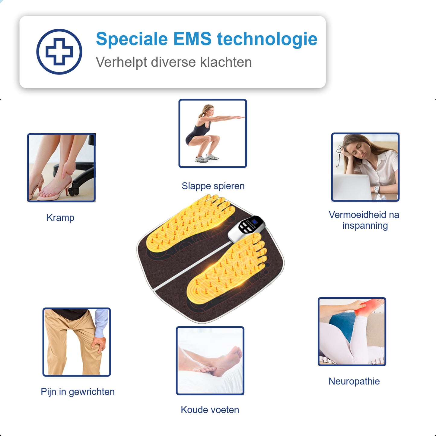 EMS Voetmassage Apparaat (32 standen)